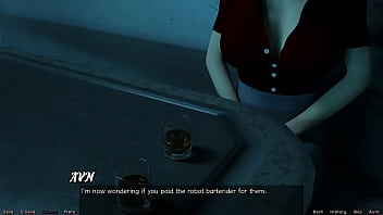 Stranded in space #15 date night with hot blue haired milf