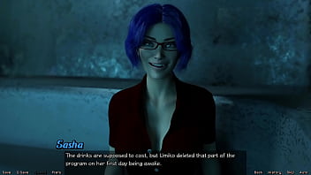 Stranded in space #15 date night with hot blue haired milf