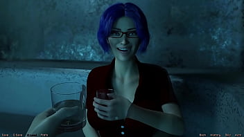 Stranded in space #15 date night with hot blue haired milf