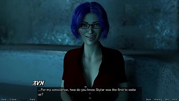 Stranded in space #15 date night with hot blue haired milf