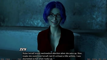 Stranded in space #15 date night with hot blue haired milf