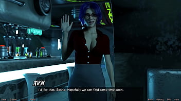 Stranded in space #15 date night with hot blue haired milf