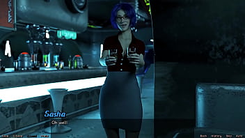 Stranded in space #15 date night with hot blue haired milf Stranded in space #15 date night with hot blue haired milf