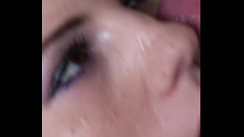 Watch redhead slut karla rose gag on my cock before i blast her face with a thick hot load