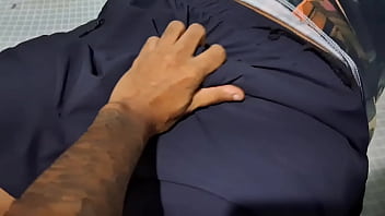 Só no cuzinho no fim da tarde