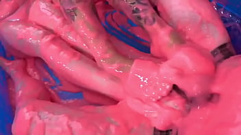 I lost my gunge virginity 1hour of pure gunge fuckfest mess my first time ever playing witn gunge and it w