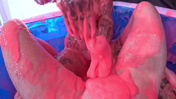 I lost my gunge virginity 1hour of pure gunge fuckfest mess my first time ever playing witn gunge and it w