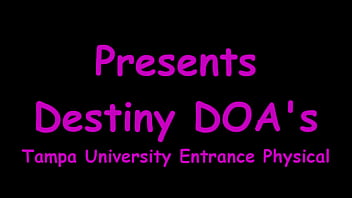 Tampa university entrance physical destiny doa