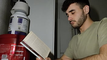 Me in my bedroom with a nice book