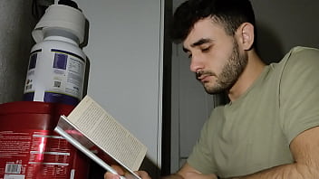 Me in my bedroom with a nice book