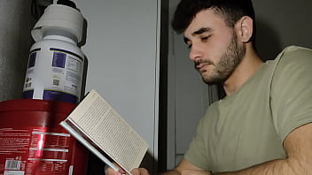 Me in my bedroom with a nice book