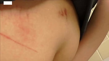 Teen and teacher have sex in a public bathroom creampie