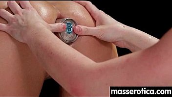 Massage therapist giving her patient some unknowing love 1