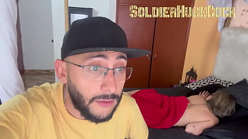 He stayed to rest in my apartment and he wants to pay me off with a spectacular blowjob of his dick and ass