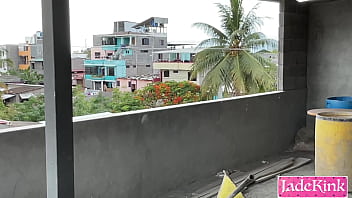 Pov big ass slut doggystyle pussy pounding in a construction site