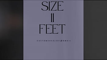 Big feet goddesses part 2 contact customs4sale01 for the full video