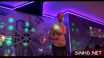 Appealing sweethearts are drilled senseless by hard male rods