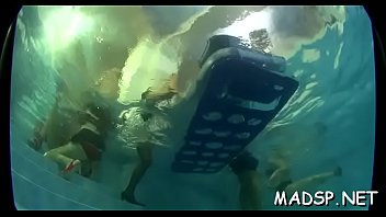 Dude gets his pecker wet by multiple pecker hungry babes