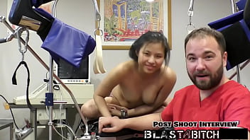 Raya nguyen's pussy gets blasted with cum