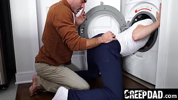 Leaving manuel’s bubble butt hanging outside creepdad