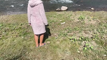 A compilation of public pissing and creampies in nature road trip pov