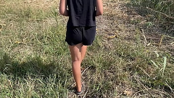 A compilation of public pissing and creampies in nature road trip pov