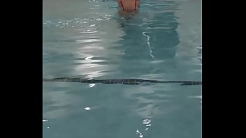 Hanging out with #annacummings and her hubby tom at the hotel swimming pool