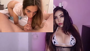 Convence a su inocente hermanastra de coger a escondidas