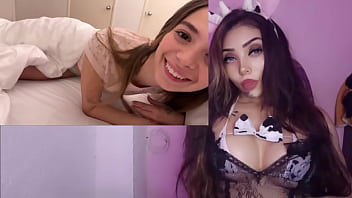 Convence a su inocente hermanastra de coger a escondidas