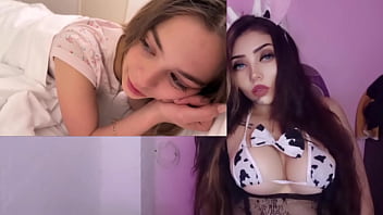 Convence a su inocente hermanastra de coger a escondidas