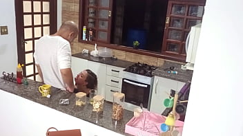 Anal sex with hotwife unfaithful wife in the bar pantry