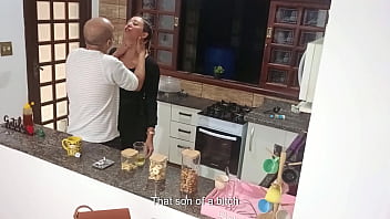 Anal sex with hotwife unfaithful wife in the bar pantry