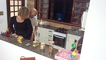 Anal sex with hotwife unfaithful wife in the bar pantry