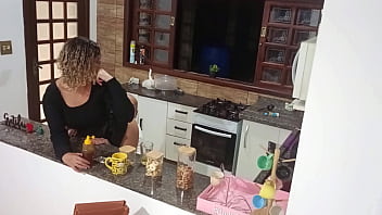 Anal sex with hotwife unfaithful wife in the bar pantry