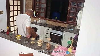 Anal sex with hotwife unfaithful wife in the bar pantry