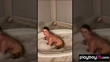 Big boobed cougar fingering her neglected pussy in the bath Big boobed cougar fingering her neglected pussy in the bath