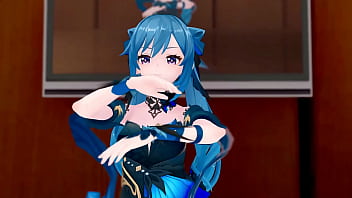 Genshin Impact Keqing Undress Dance And Nude Sex With Kaedehara Kazuha Hentai Mmd 3d Blue Hair Clip thumbnail