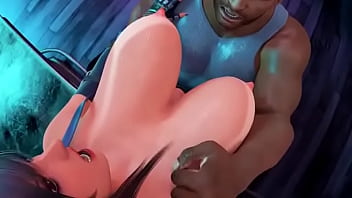 Negao pegando a gostosa no bar