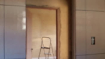 Jade has sex with an employee in the bathroom of the construction site