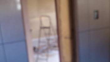 Jade has sex with an employee in the bathroom of the construction site