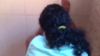 Jade has sex with an employee in the bathroom of the construction site