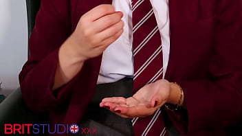 Student victoria greene tells you how to wank your cock