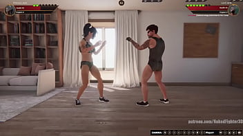 Jade vs jerle nf3d mixed no rules combat