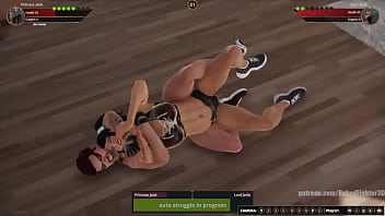 Jade vs jerle nf3d mixed no rules combat