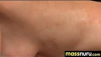 Sexy body gets a happy ending massage 11