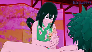 Tsuyu asui kimono and momo yaoyorozu kimono and izuku midoriya intense sex my hero academia hentai Tsuyu asui kimono and momo yaoyorozu kimono and izuku midoriya intense sex my hero academia hentai