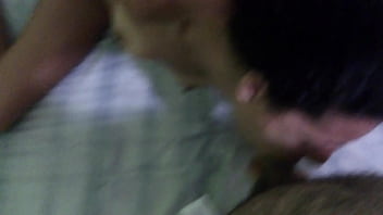 Jade sucking while using her toy