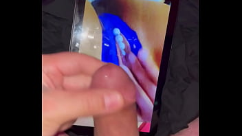 Big Dick Cumming To A Sexy Girl Masturbating thumbnail