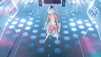 Mature cybernetic doll seduces you to test an improved breeding program