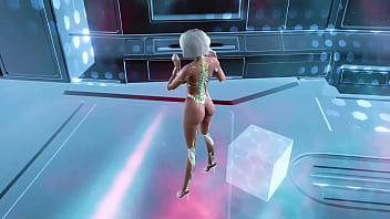 Mature cybernetic doll seduces you to test an improved breeding program